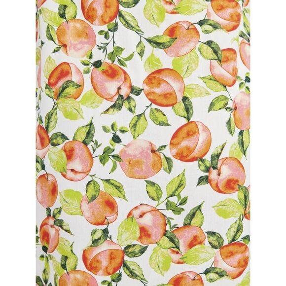 BCBG Paris Peach in Paradise All Occasion Rayon Cover-Up Dress Size Small - Picture 10 of 11